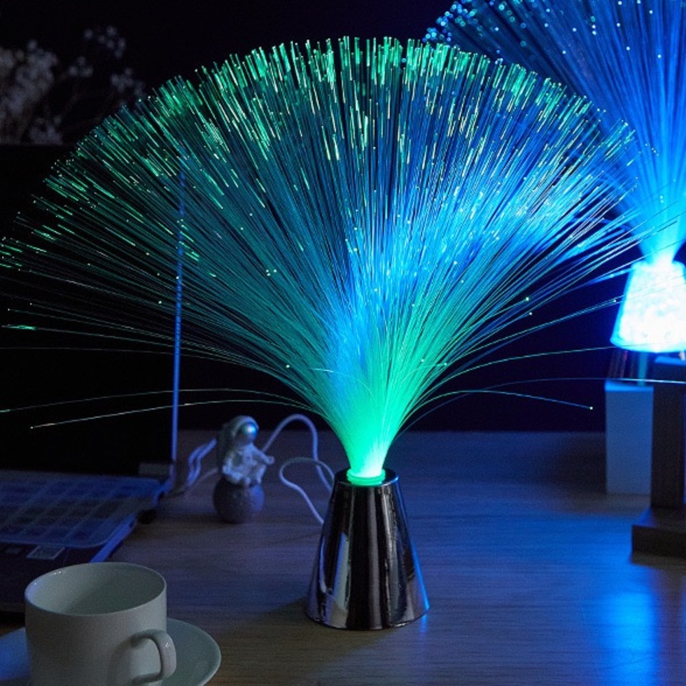 Ice Fiber Optic Mood Novelty Lamps Lighting Glacier Lite Color-Changing light